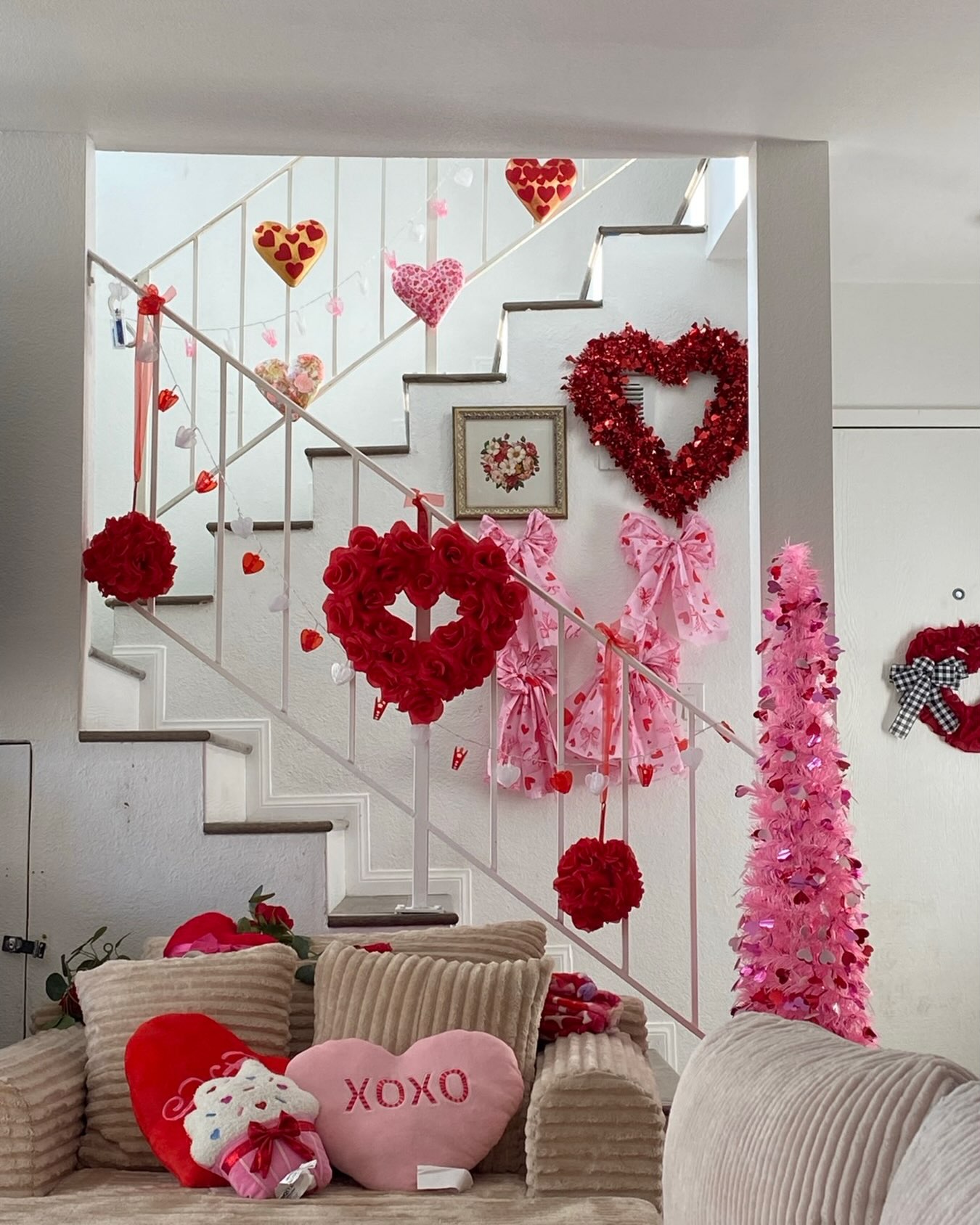 XOXO Valentine display