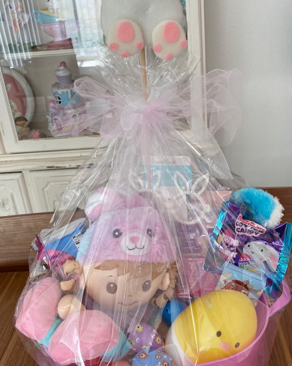 Easter toy basket