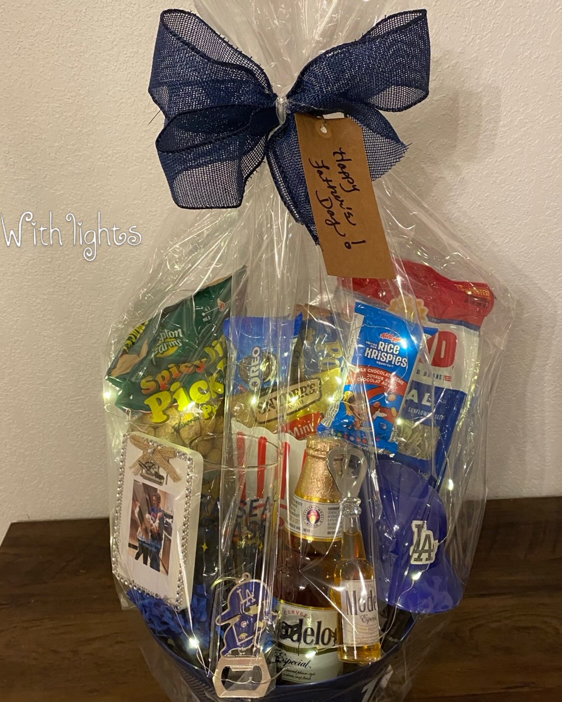 Celebration snack basket