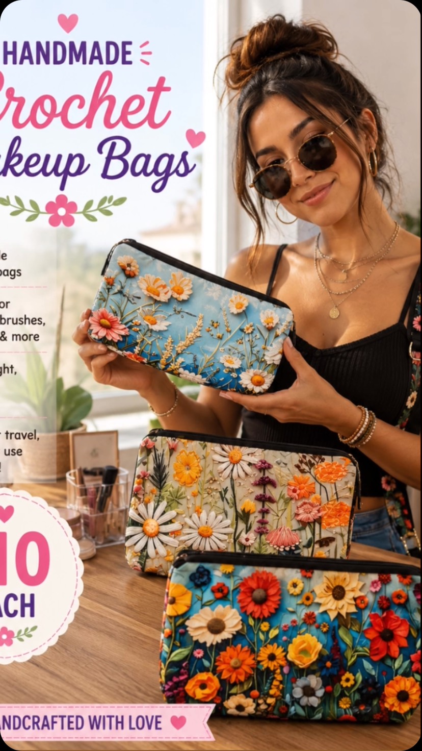 Crochet wristlet gift